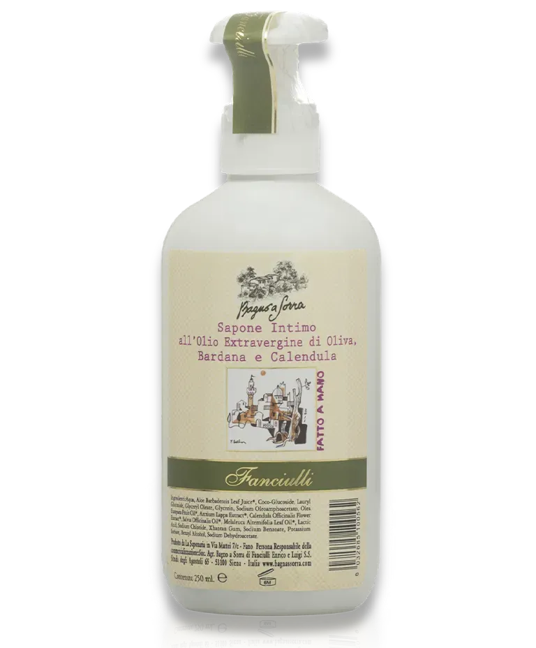 Sapone intimo all’olio extravergine d’oliva