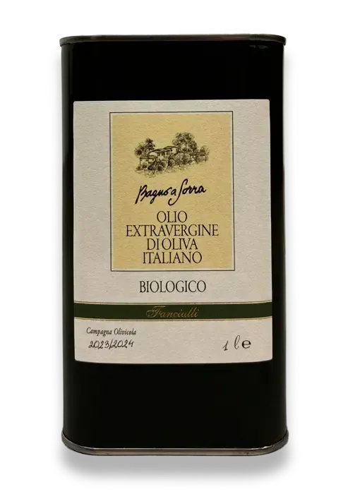Olio Extravergine di Oliva Biologico Fanciulli